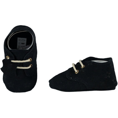 XQ Leather Little Shoes Stars Navy Maat 18&20