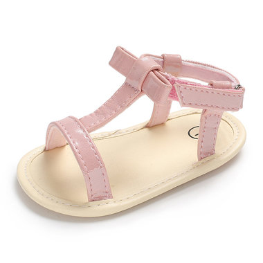 Babysandalen Strik Roze Maat 21