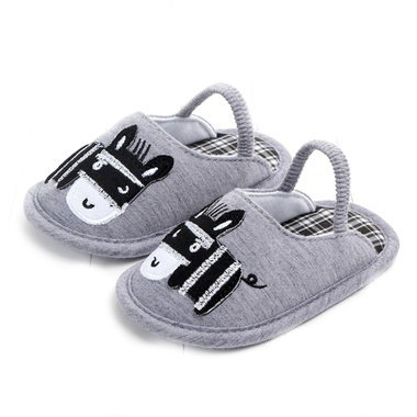 Baby Slipper Slofjes Zebra Maat 17