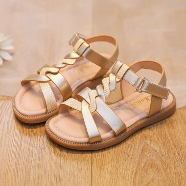 Kindersandalen Glamour Gold Maat 23&24