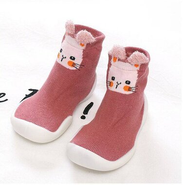 Baby Schoentjes Silicone Hoog Bunny Maat 18&20