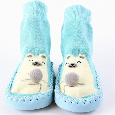 Baby AntiSlip Sok Sloffen Icebear Maat 18