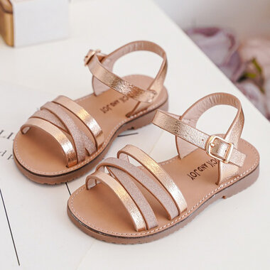 Kindersandalen Paris Gold Maat 21-25