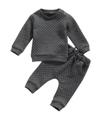 Baby Joggingpakje Grey Maat 70