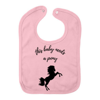 Baby Slabbetje Pony