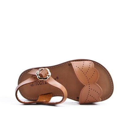 Leren Kinder sandalen Leaves Maat 21-25