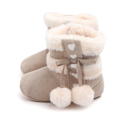 Baby Laarzen Love Taupe Maat 18&20