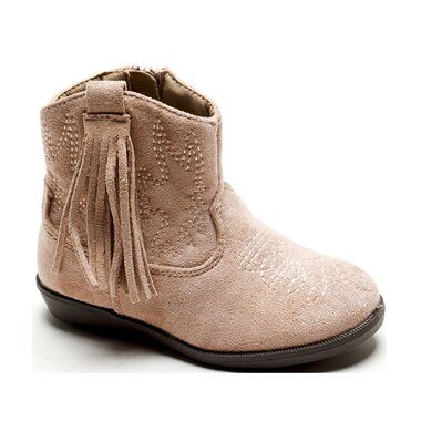 Kinderlaarzen Western Suedine Taupe Maat 19-24
