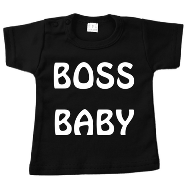 Gepersonaliseerd Baby T-Shirt Boss Baby