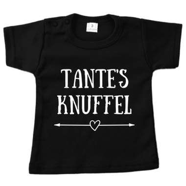 Gepersonaliseerd Baby T-Shirt Tantes Knuffel