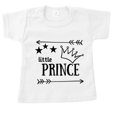Gepersonaliseerd Baby T-Shirt Little Prince