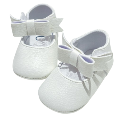 Baby Ballerina Bow Ivory Maat 17-20