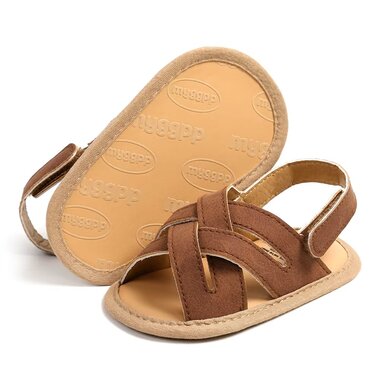 Babysandalen Crossed Brown Maat 17-20