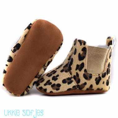 Baby Enkellaarsjes Cheetah Maat 17&20