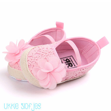 Baby Ballerina Kant Roze Maat 17&19