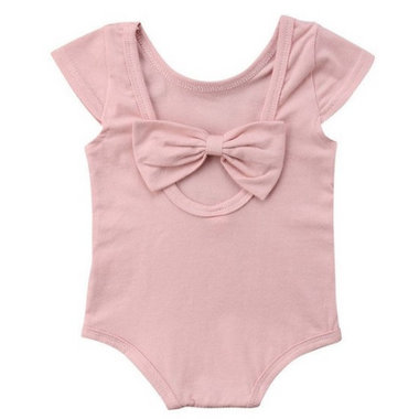 Baby Romper Strik Roze Maat 70-80