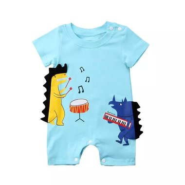 Baby Romper Dino Maat 70-80