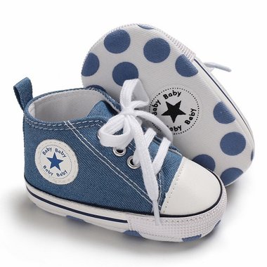 Pasgeboren Baby schoen sport schattig wit goud katoen zachte sneakers ster Schoenen Meisjesschoenen Sneakers & Sportschoenen 