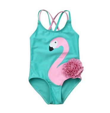 Baby Badpakje Flamingo Maat 80