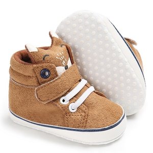 Shoesme babyschoen, Lage schoenen, Jongen, Maat 21, groen/Kahki -  Schoenen.nl